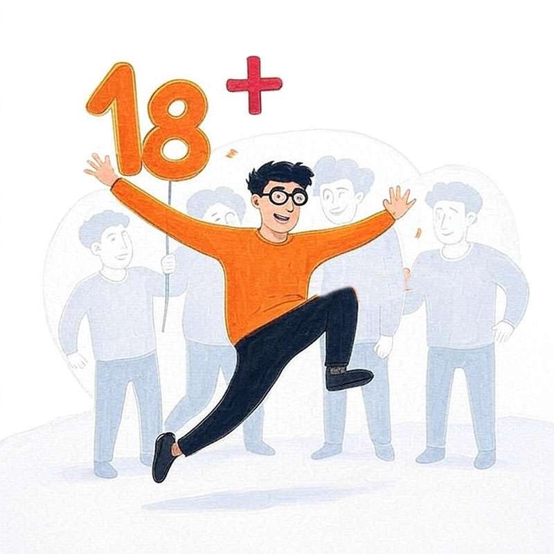 Đàn ông trên 18 tuổi